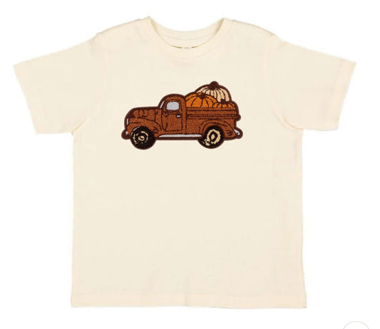 Fall Truck Patch Short Sleeve Tee