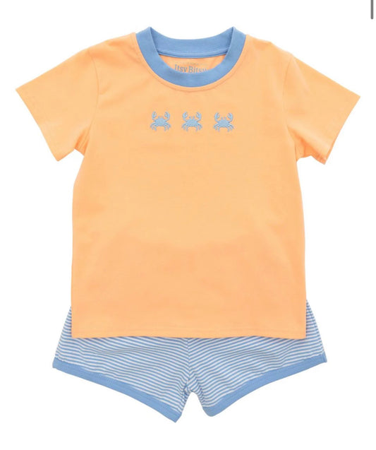 Crab Trio Short Set
