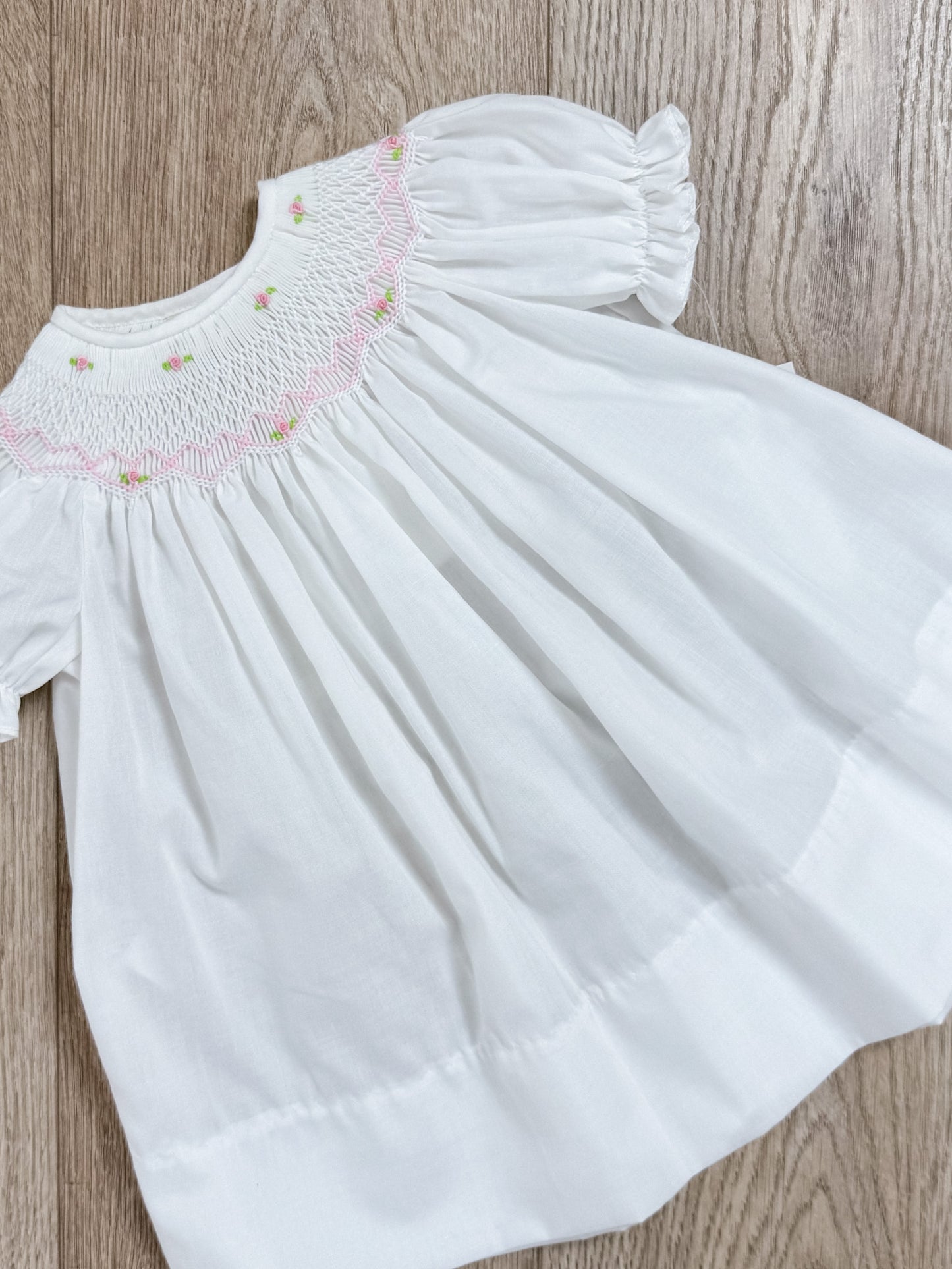 Ivory Bishop Roselle Dress