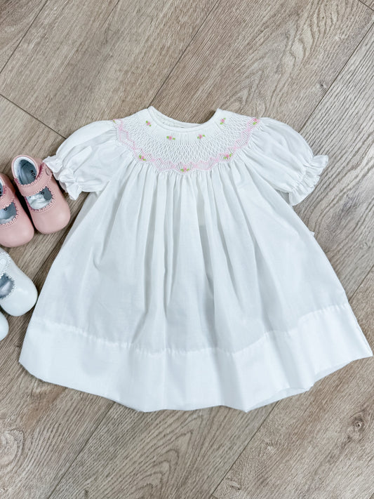 Ivory Bishop Roselle Dress