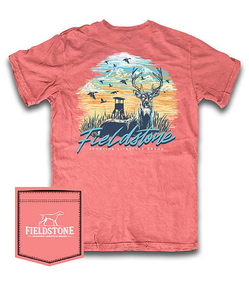 Watermelon Ducks and Bucks Tee