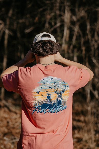 Watermelon Ducks and Bucks Tee