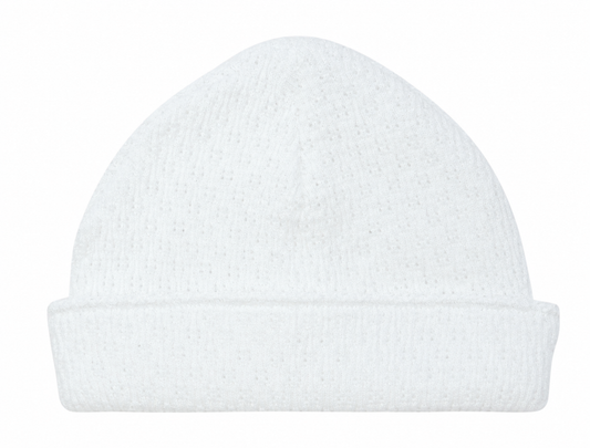 Knit Saylor Beanie, White