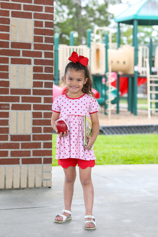 Apple Print Short Set