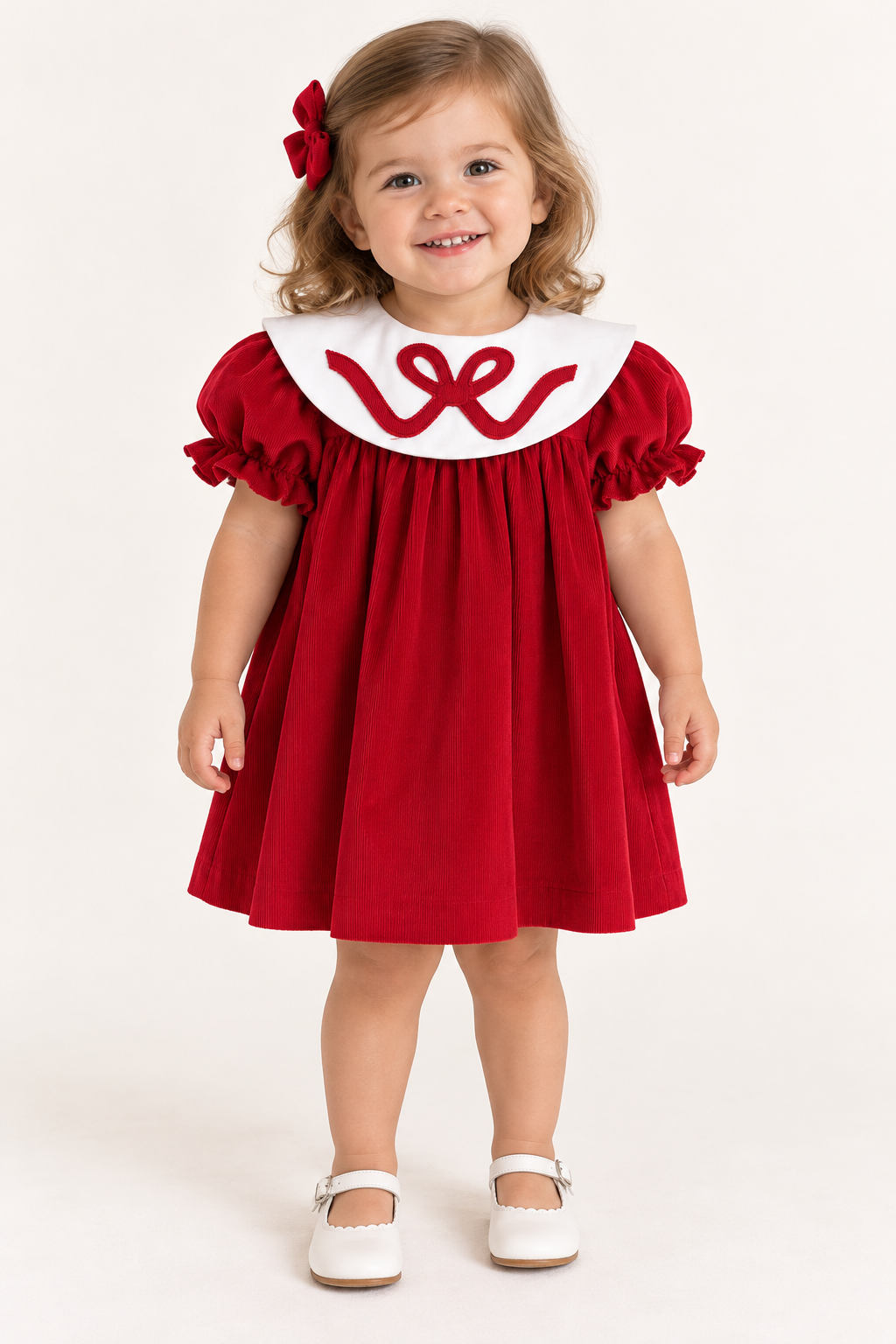 Red Bow Float Dress