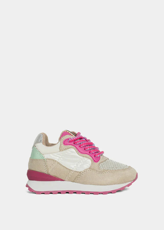 Magenta Phoebe Mini Sneakers