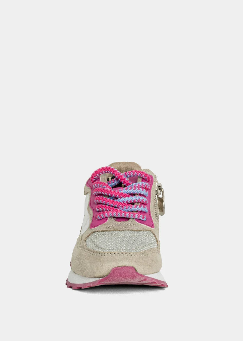Magenta Phoebe Mini Sneakers