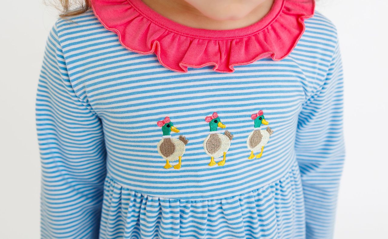 Pant Set, Mallard Ruffle