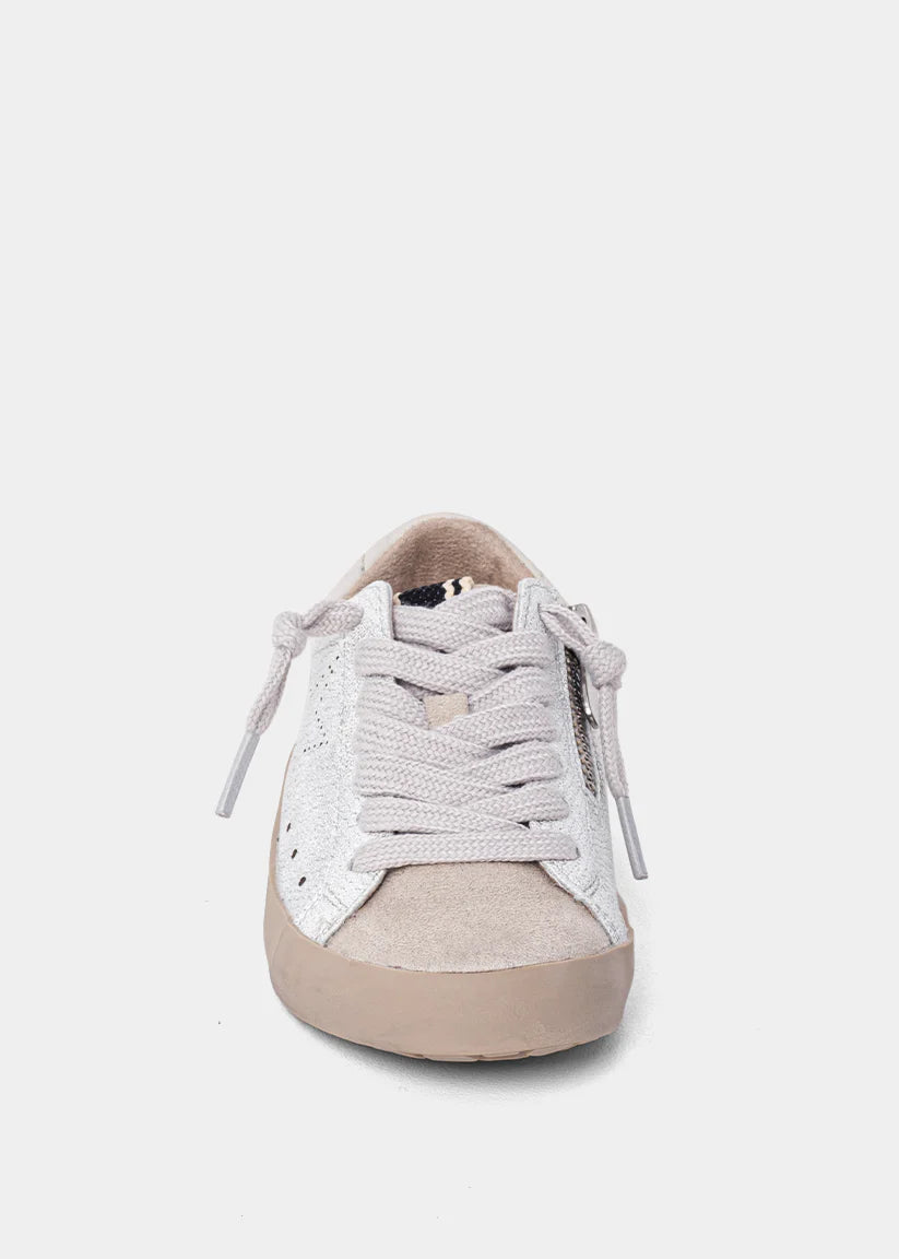 Silver Snake Mia Sneakers