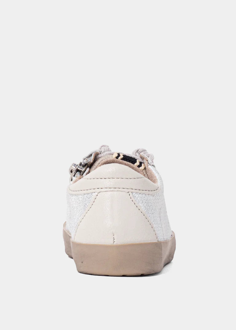 Silver Snake Mia Sneakers