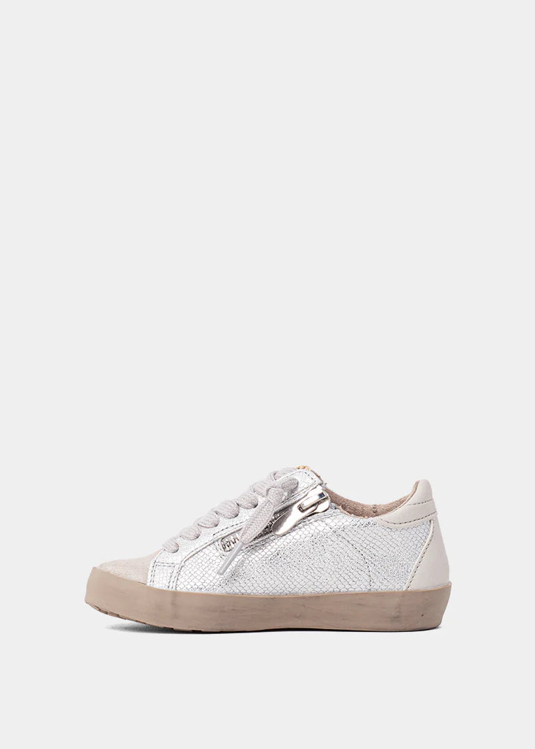 Silver Snake Mia Sneakers