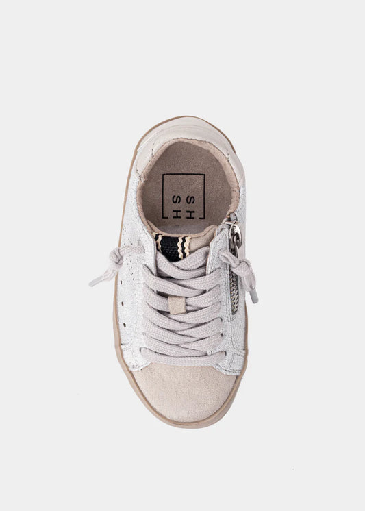 Silver Snake Mia Sneakers