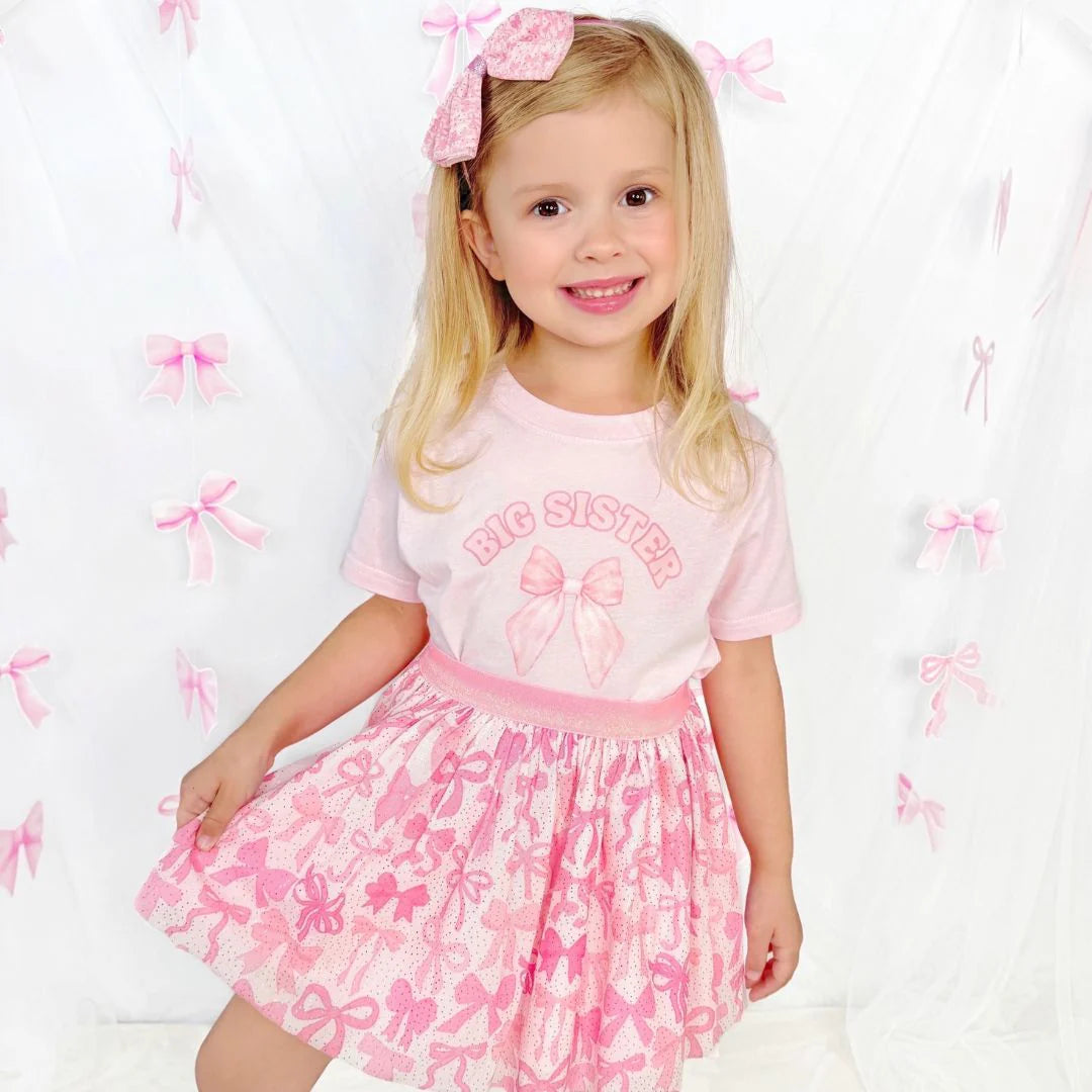 Big Sister Bow Tee