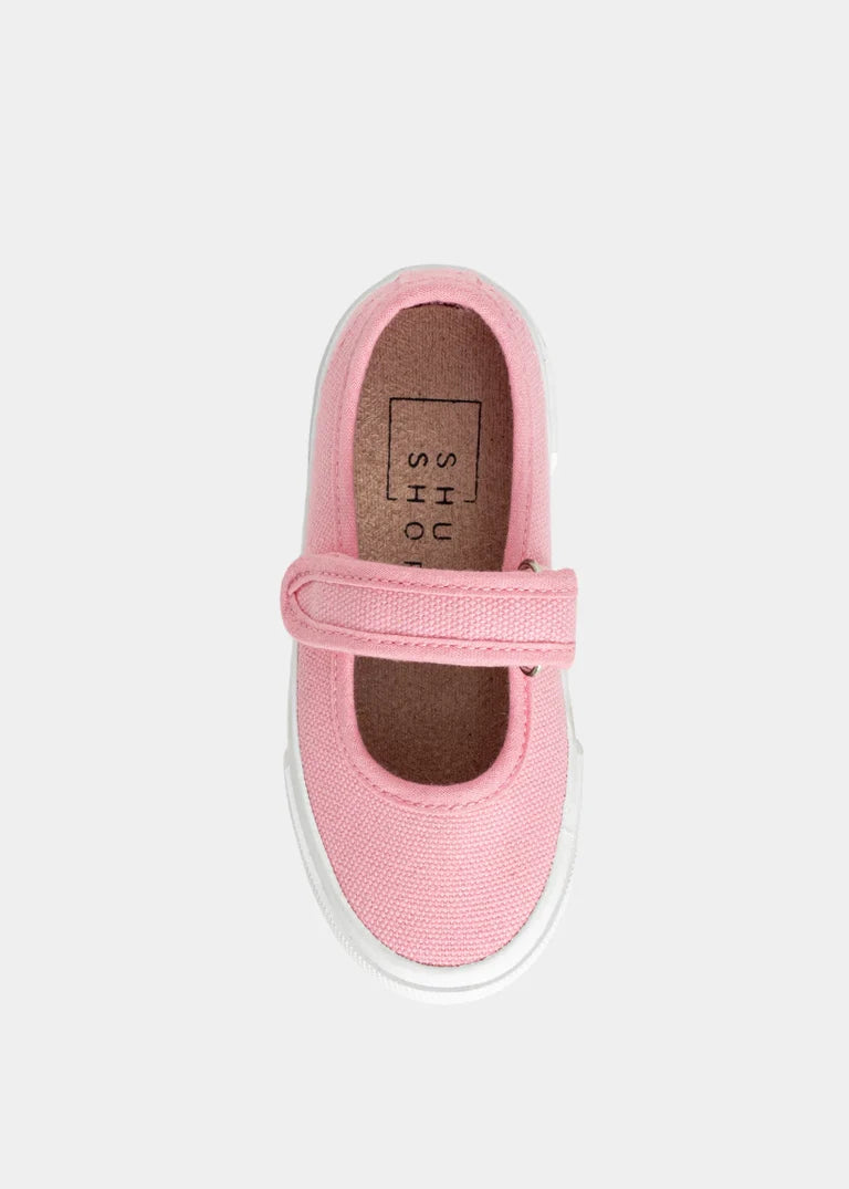 Olivia Mini Velcro Shoes, Pink