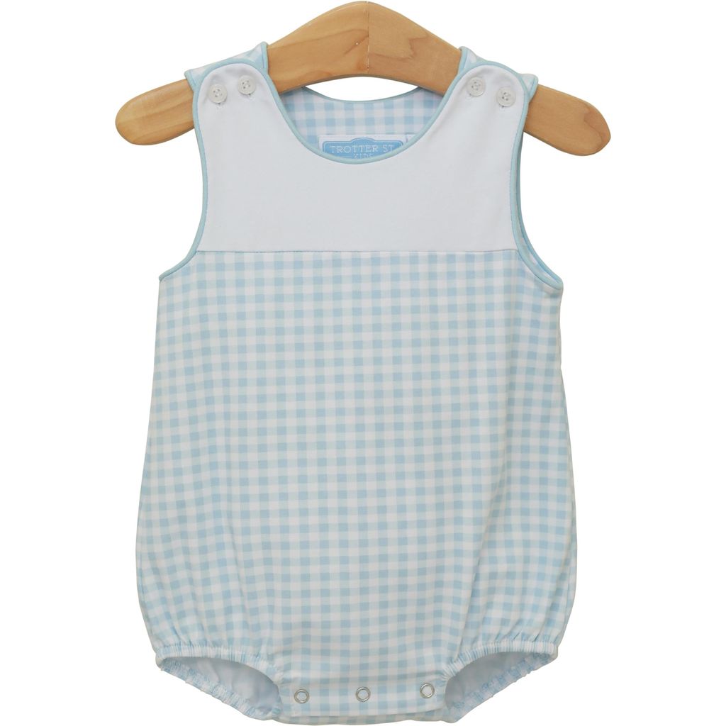 Madden Bubble-Light Blue Gingham