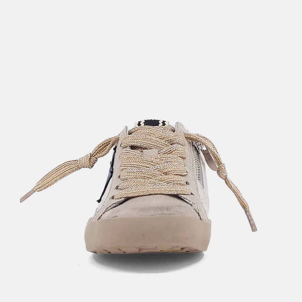 Beige Croco Paula Toddler Shoes