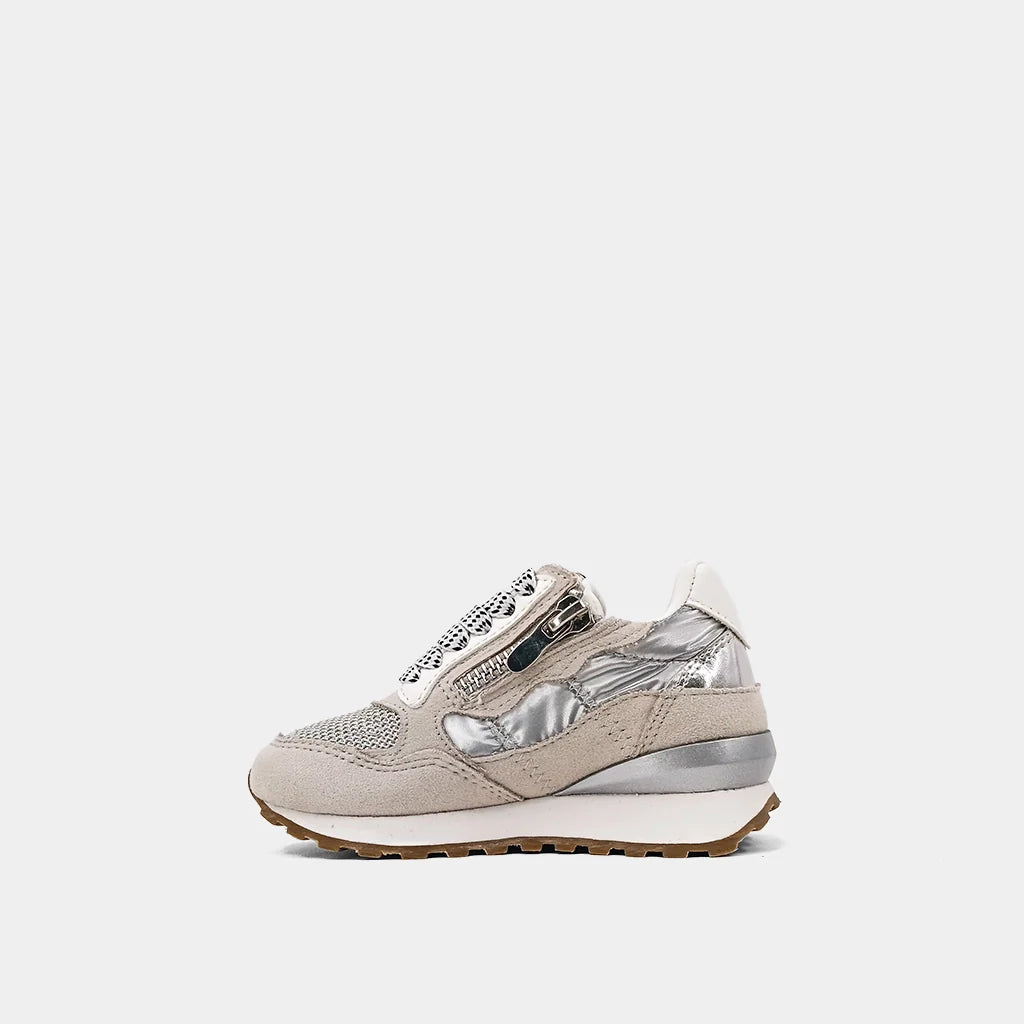 Phoebe Toddler Silver Sneakers