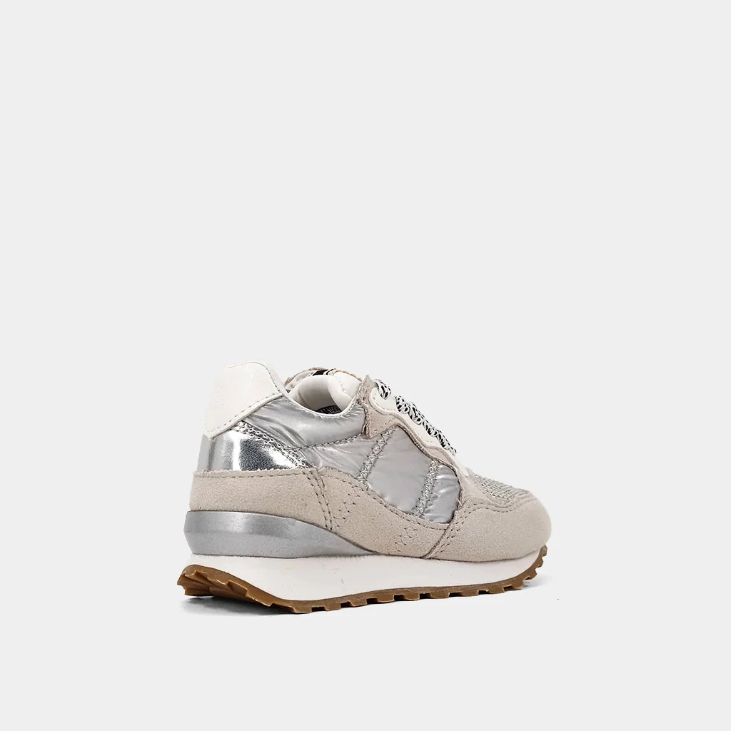 Phoebe Toddler Silver Sneakers