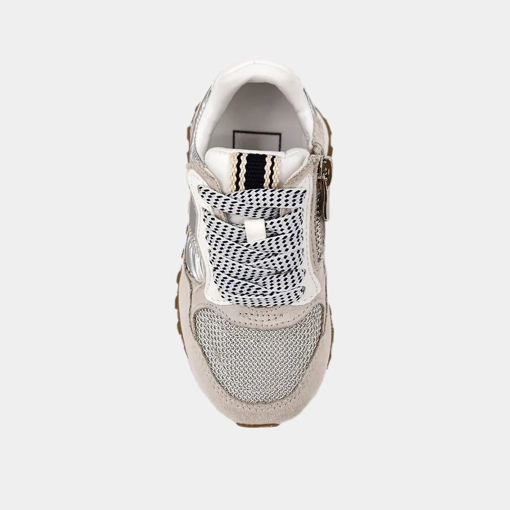 Phoebe Toddler Silver Sneakers