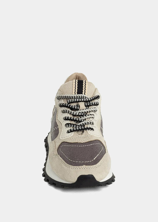 Phoebe Kid Mini Pewter Sneakers
