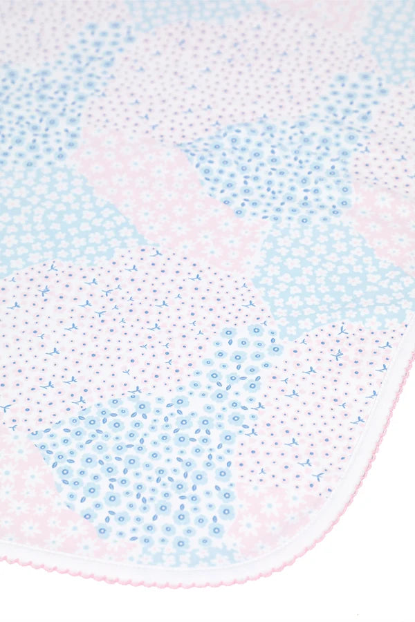 Patchwork Receiving Blanket