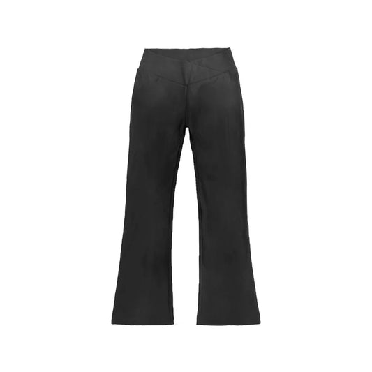 Black Envelope Flared Legging