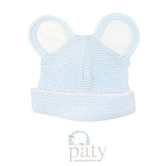 Blue/White Paty Bear Cap