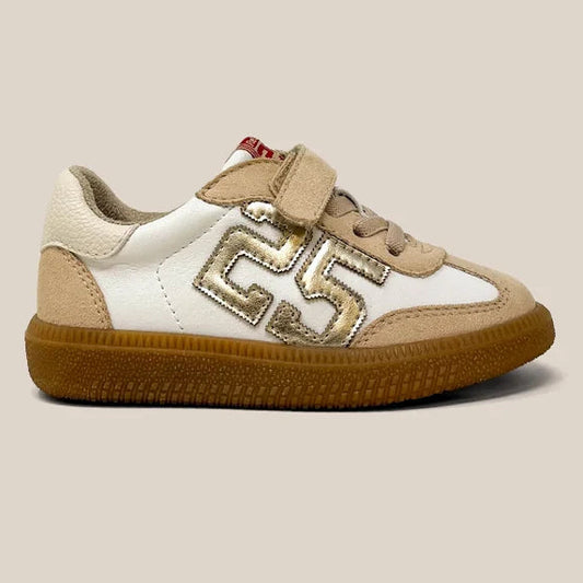 White/Gold Retro 25 Mini Toddler
