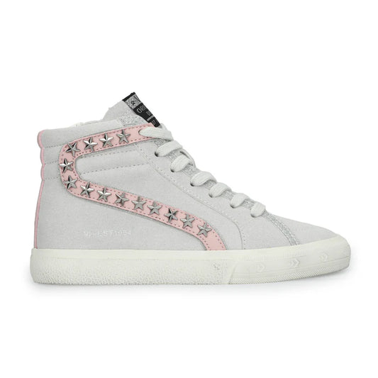 Rita White Glitter High Top VH