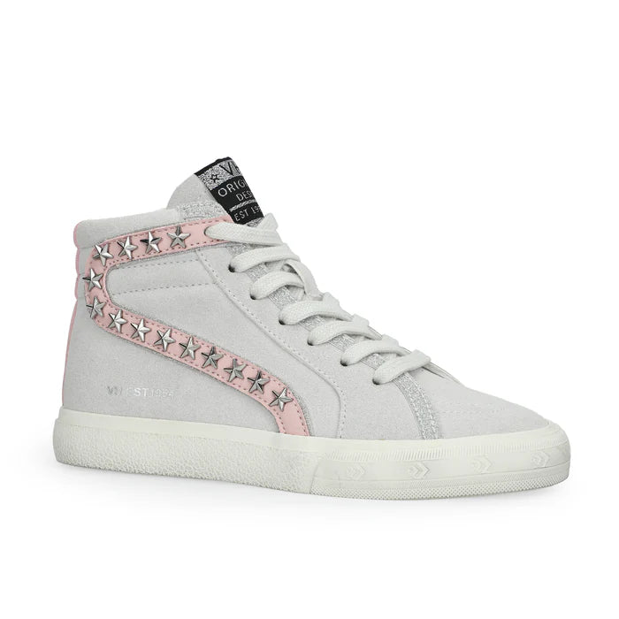 Rita White Glitter High Top VH