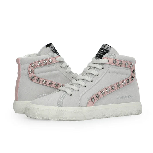 Rita White Glitter High Top VH
