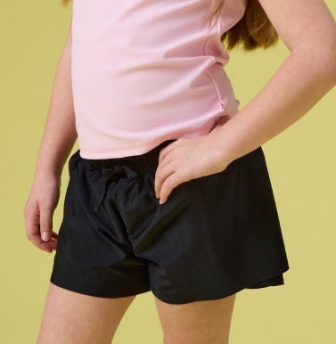 Active Butterfly Shorts, BLACK