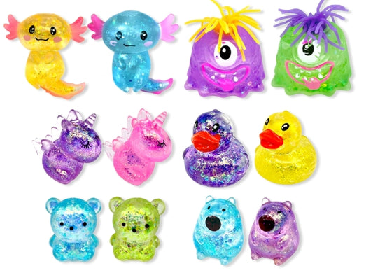 Assortment Squishy Fun Friends(Variety)