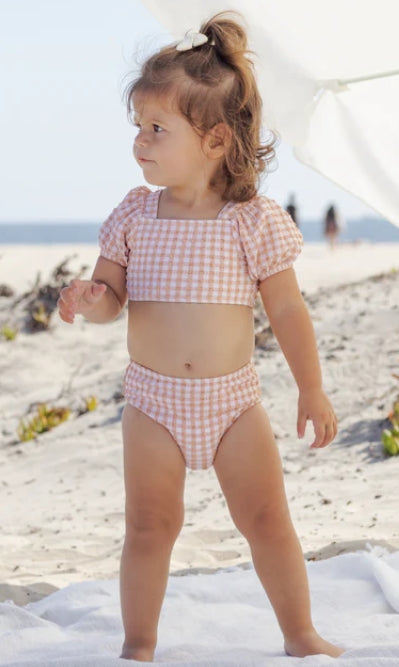 ZIPPY TWO-PIECE MELON CHECK