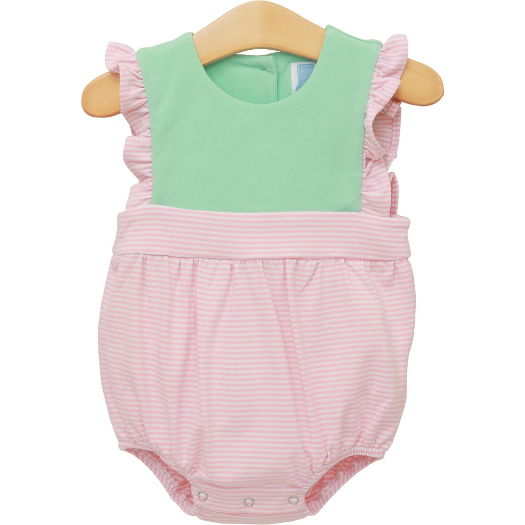 Frances Bubble-Light Pink Stripe/Mint
