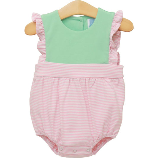 Frances Bubble-Light Pink Stripe/Mint