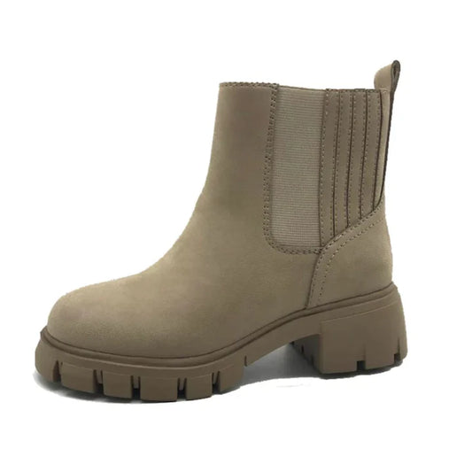 Virjinia Booties , Stone