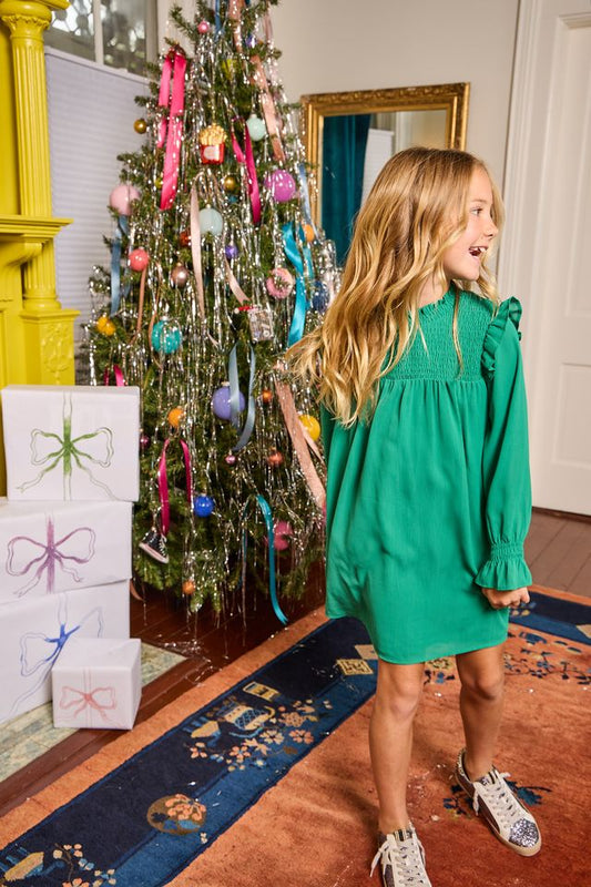 Lottie Dress, Green