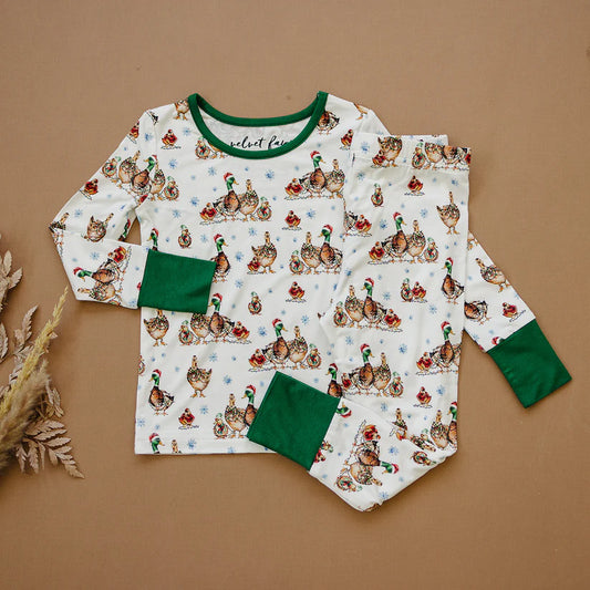 Bamboo Two Piece Set , Merry Mallards