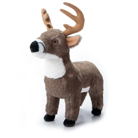 12" White Tailed Buck Plush Animal