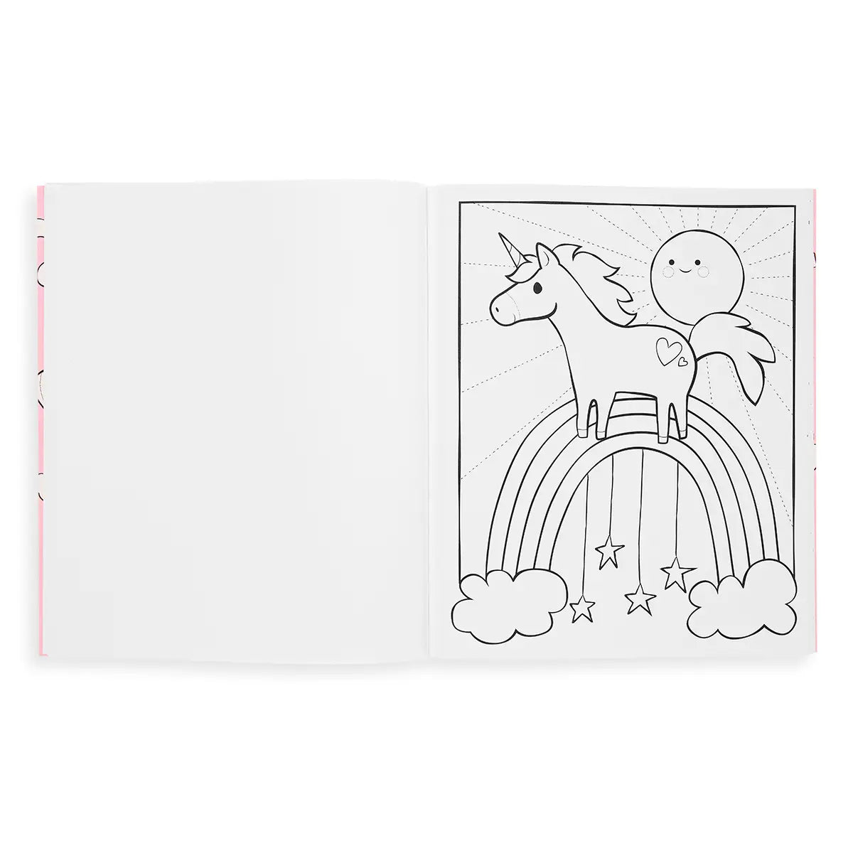Color In Book, Enchanting Unicorn