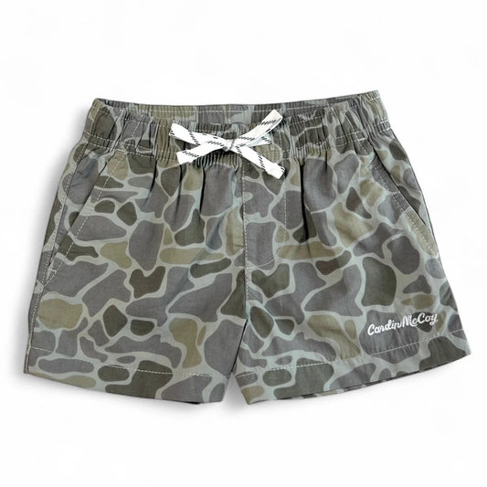 Performance Shorts, Gray Camo