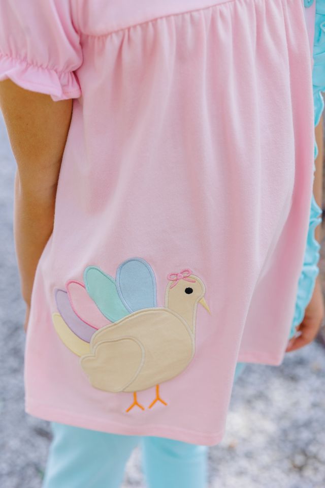 Turkey Ruffle Pants Set