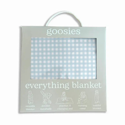 Blue Gingham Everything Blanket