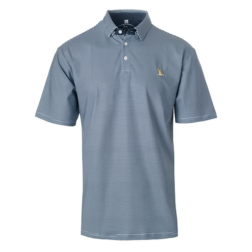 Blue Youth Roost Solid Polo