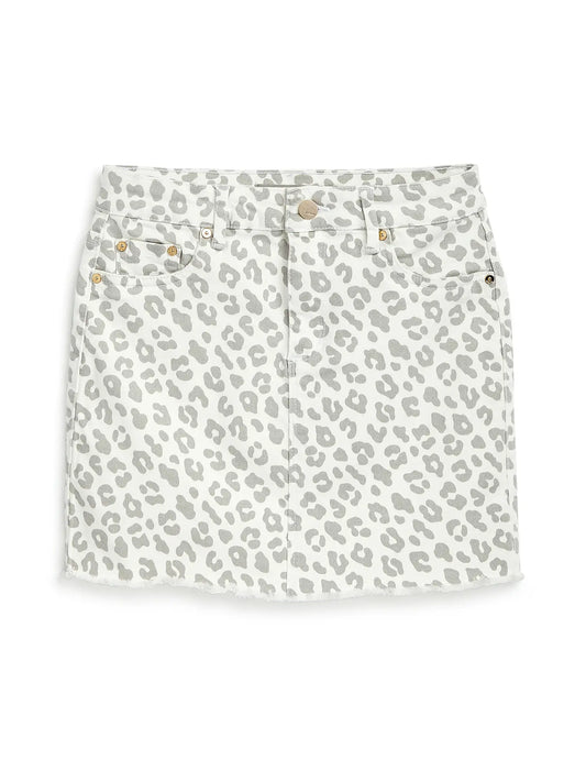 Leopard Mini Skirt