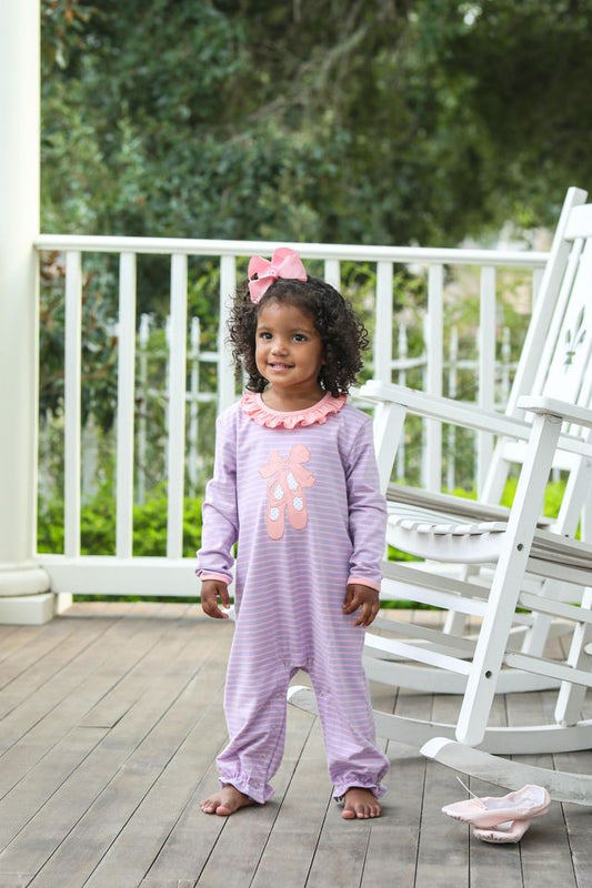 Ballet Slipper Romper