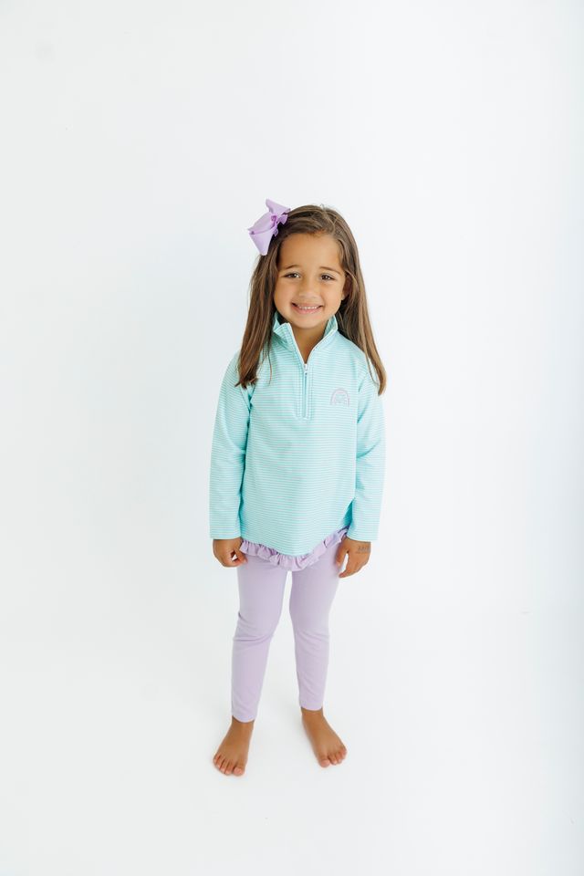 1/4 Zip Pullover, Rainbow