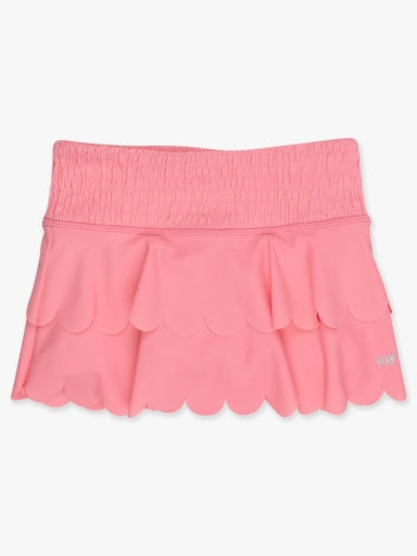 Active Tiered Flare Skort, BUBBLEGUM PINK