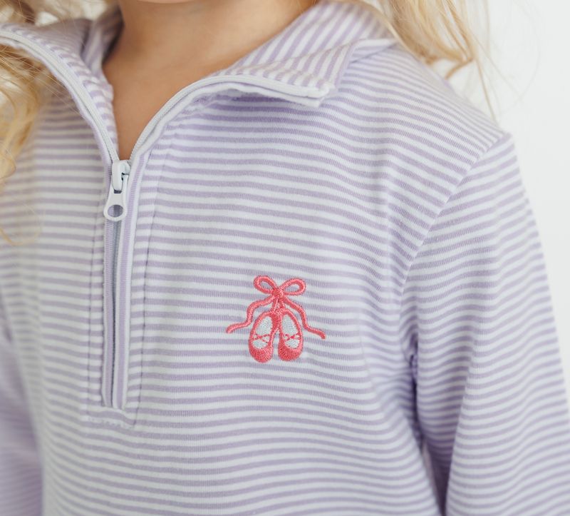 1/4 Zip Pullover, Ballet